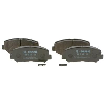 Bosch BP1670 Auto Bremsbeläge vorne -Qualität für leises Bremsen mit wenig Staub ECE-R90 zertifiziert kupferfrei 1 Set mit 4 Bremsbelägen Bosch BP1670 Auto Bremsbeläge vorne -Qualität für leises Bremsen mit wenig Staub ECE-R90 zertifiziert kupferfrei 1 Set mit 4 Bremsbelägen