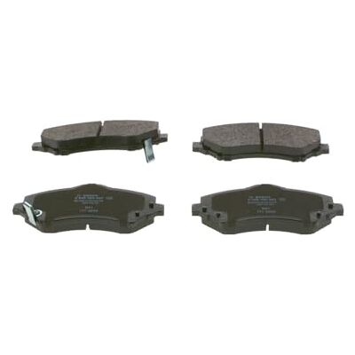 Bosch BP1414 Auto Bremsbeläge vorne -Qualität für leises Bremsen mit wenig Staub ECE-R90 zertifiziert kupferfrei 1 Set mit 4 Bremsbelägen Bosch BP1414 Auto Bremsbeläge vorne -Qualität für leises Bremsen mit wenig Staub ECE-R90 zertifiziert kupferfrei 1 Set mit 4 Bremsbelägen