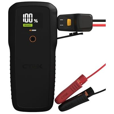CTEK RB 3000 Tragbarer Starthilfe-Booster – 3000A Batterie-Spitzenstrom, Booster für 12V-Batterien in Diesel- und Benzinfahrzeugen CTEK RB 3000 Tragbarer Starthilfe-Booster – 3000A Batterie-Spitzenstrom, Booster für 12V-Batterien in Diesel- und Benzinfahrzeugen