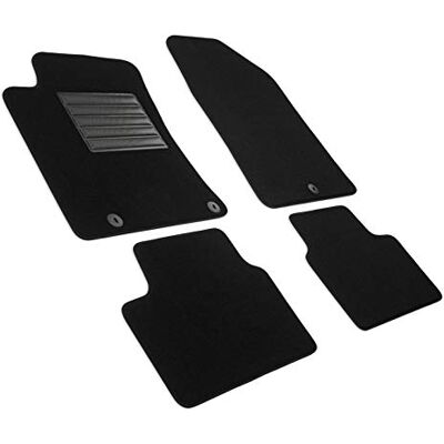 MTM MDM SP-1645 Fußmatten Velours Autoteppich passend für Kia Ceed II 05.2012>05.2018, black MTM MDM SP-1645 Fußmatten Velours Autoteppich passend für Kia Ceed II 05.2012>05.2018, black