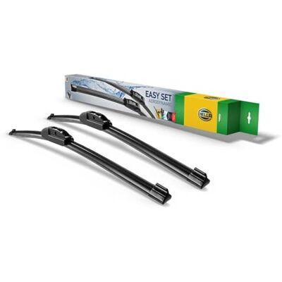 HELLA Easy Set Upgrade Scheibenwischer SetUP6540 Flachblatt-Wischer für Linkslenker 650/400mm 26/16" vorne Menge: 2 9XW 358 164-311 HELLA Easy Set Upgrade Scheibenwischer SetUP6540 Flachblatt-Wischer für Linkslenker 650/400mm 26/16" vorne Menge: 2 9XW 358 164-311