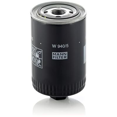 MANN-FILTER W 940/5 - Öl- & Hydraulikfilter - Pkw & Nutzfahrzeuge MANN-FILTER W 940/5 - Öl- & Hydraulikfilter - Pkw & Nutzfahrzeuge