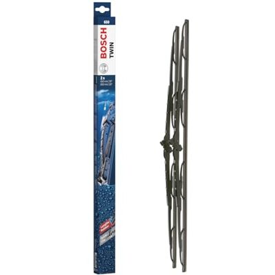 Bosch Scheibenwischer Twin 650, Länge: 650mm/650mm – Set für Frontscheibe Bosch Scheibenwischer Twin 650, Länge: 650mm/650mm – Set für Frontscheibe