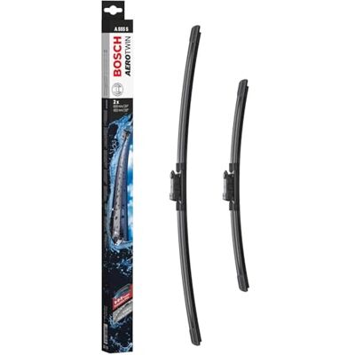 Bosch Scheibenwischer Aerotwin A555S, LŠnge: 600mm/400mm Ð Set fŸr Frontscheibe, schwarz (fŸr Audi, Seat, Skoda und Volkswagen) Bosch Scheibenwischer Aerotwin A555S, LŠnge: 600mm/400mm Ð Set fŸr Frontscheibe, schwarz (fŸr Audi, Seat, Skoda und Volkswagen)