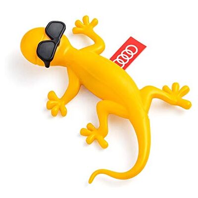 Audi 000087009AR Duftgecko gelb mit Sonnenbrille, Tropische Früchte Audi 000087009AR Duftgecko gelb mit Sonnenbrille, Tropische Früchte