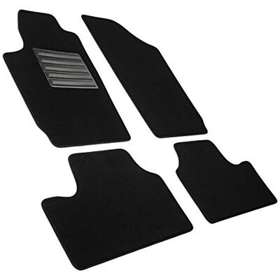 MTM MDM SP-7820 Fußmatten Velours Autoteppich passend für Citroen Berlingo Multispace / Opel Combo E tour 2018> / Toyota Proace City Verso, black MTM MDM SP-7820 Fußmatten Velours Autoteppich passend für Citroen Berlingo Multispace / Opel Combo E tour 2018> / Toyota Proace City Verso, black