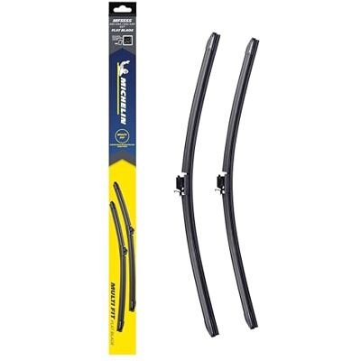 Michelin Scheibenwischer Multi Fit Set MF5555 550 mm / 550 mm Scheibenwischer Satz Aerodynamisch, Geräuscharm, Einfache Montage Michelin Scheibenwischer Multi Fit Set MF5555 550 mm / 550 mm Scheibenwischer Satz Aerodynamisch, Geräuscharm, Einfache Montage