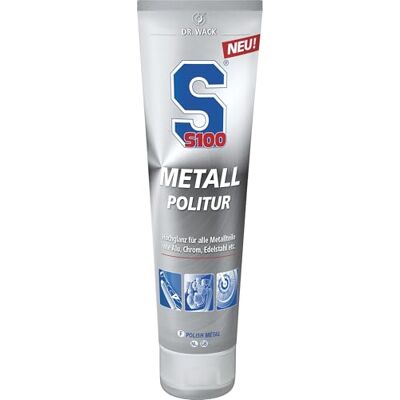Dr. Wack S100 Metallpolitur 100 ml Polierpaste für Metallteile Effektive Motorradpolitur & Kratzer-Entfernung Poliermittel für alle Metalle geeignet Hochwertige Motorradpflege Dr. Wack S100 Metallpolitur 100 ml Polierpaste für Metallteile Effektive Motorradpolitur & Kratzer-Entfernung Poliermittel für alle Metalle geeignet Hochwertige Motorradpflege