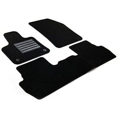 MTM MDM SP-8012 Fußmatten Velours Autoteppich passend für Peugeot 5008 II 5 Sitzer 07.2017> / Citroen C5 Aircross 2019> (auch Plug-in Hybrid), black MTM MDM SP-8012 Fußmatten Velours Autoteppich passend für Peugeot 5008 II 5 Sitzer 07.2017> / Citroen C5 Aircross 2019> (auch Plug-in Hybrid), black