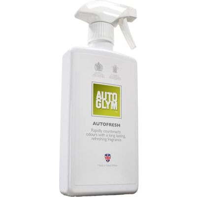 AutoGlym Autofresh Auto-Lufterfrischer Spray, 500 ml – Mit Zitrusduft für langanhaltende Frische auf Autoteppichen, Verkleidungen und Stoffen AutoGlym Autofresh Auto-Lufterfrischer Spray, 500 ml – Mit Zitrusduft für langanhaltende Frische auf Autoteppichen, Verkleidungen und Stoffen