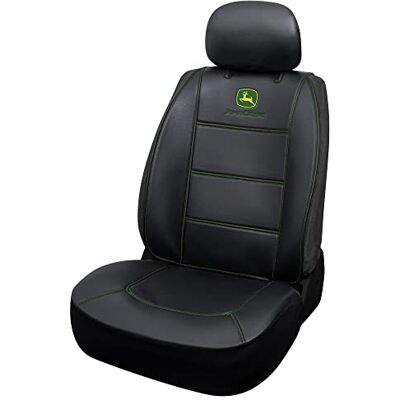 Plasticolor 008709R01 John Deere Deluxe Sitzbezug Bestickt Logo Hohe Kontrastnähte Premium 3 Stück Seitenlos Auto LKW oder SUV Sitzbezug mit Cargotasche Plasticolor 008709R01 John Deere Deluxe Sitzbezug Bestickt Logo Hohe Kontrastnähte Premium 3 Stück Seitenlos Auto LKW oder SUV Sitzbezug mit Cargotasche