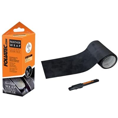 Foliatec Cockpit Designfolie Panther Wrap (Alcantara-Optik) Schwarz 15x140cm Foliatec Cockpit Designfolie Panther Wrap (Alcantara-Optik) Schwarz 15x140cm