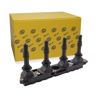 HELLA 5DA 358 000-041 Zündspule 12V 5-polig Blockzündspule geschraubt HELLA 5DA 358 000-041 Zündspule 12V 5-polig Blockzündspule geschraubt
