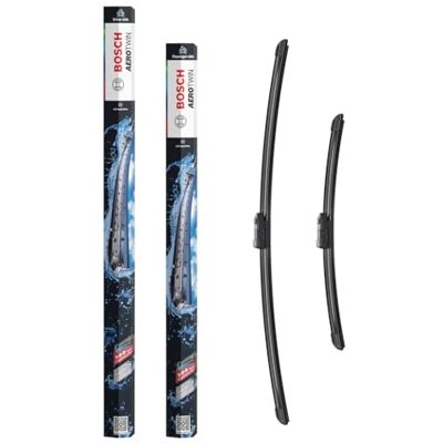 Bosch Aerotwin Aerotwin eA 945 S Front-Scheibenwischer Set mit 2 Ersatz-Scheibenwischern und vormontiertem Multi-Clip-Adapter 2 Wischblätter, 650 mm und 400 mm in platzsparender Verpackung Bosch Aerotwin Aerotwin eA 945 S Front-Scheibenwischer Set mit 2 Ersatz-Scheibenwischern und vormontiertem Multi-Clip-Adapter 2 Wischblätter, 650 mm und 400 mm in platzsparender Verpackung
