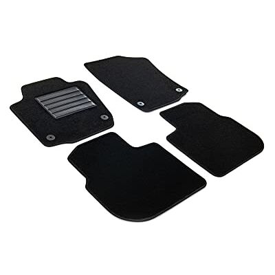 MTM MDM SP-4238 Fußmatten Velours Autoteppich passend für Skoda Rapid 10.2012>2019, black MTM MDM SP-4238 Fußmatten Velours Autoteppich passend für Skoda Rapid 10.2012>2019, black