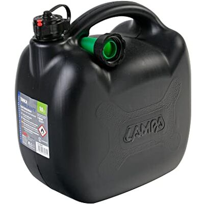 Lampa Benzinkanister Kraftstoffkanister Reservekanister 10 l mit Zulassung Maße 300 x 290 x 200 mm, HDPE Kunststoff schwarz, mit Umfüllvorrichtung, ADR GGVSEB, OEM 66984, Benzin, Diesel, E10 tauglich Lampa Benzinkanister Kraftstoffkanister Reservekanister 10 l mit Zulassung Maße 300 x 290 x 200 mm, HDPE Kunststoff schwarz, mit Umfüllvorrichtung, ADR GGVSEB, OEM 66984, Benzin, Diesel, E10 tauglich