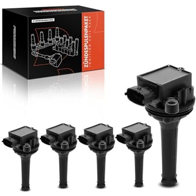Frankberg 5x Zündspule Zündmodul Kompatibel mit C70 I 2.0L-2.5L 1998-2005 S60 I 2.4L-T5 2000-2009 S80 2.0L-2.9L 1998-2006 V70 I V70 II XC70 Cross Country Replace# 9125601 Frankberg 5x Zündspule Zündmodul Kompatibel mit C70 I 2.0L-2.5L 1998-2005 S60 I 2.4L-T5 2000-2009 S80 2.0L-2.9L 1998-2006 V70 I V70 II XC70 Cross Country Replace# 9125601