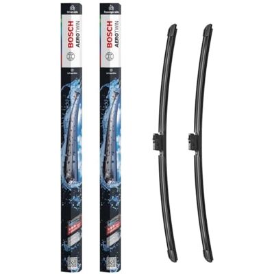 Bosch Aerotwin Aerotwin eA 843 S Front-Scheibenwischer Set mit 2 Ersatz-Scheibenwischern und vormontiertem Multi-Clip-Adapter 2 Wischblätter, 550 mm und 550 mm in platzsparender Verpackung Bosch Aerotwin Aerotwin eA 843 S Front-Scheibenwischer Set mit 2 Ersatz-Scheibenwischern und vormontiertem Multi-Clip-Adapter 2 Wischblätter, 550 mm und 550 mm in platzsparender Verpackung