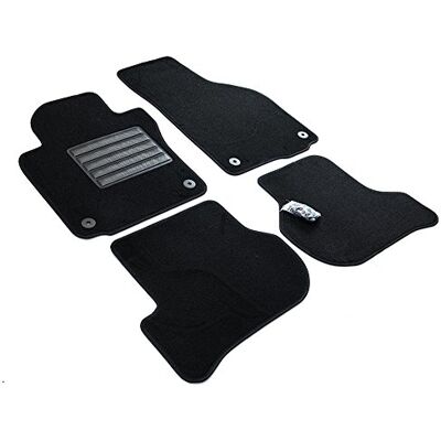 MTM MDM SP-3674 Fußmatten Velours Autoteppich passend für Volkswagen Golf 5 Golf 6 2003>2013 Scirocco III 2008>2017 / Skoda Octavia II 2004>2013 MTM MDM SP-3674 Fußmatten Velours Autoteppich passend für Volkswagen Golf 5 Golf 6 2003>2013 Scirocco III 2008>2017 / Skoda Octavia II 2004>2013