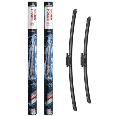 Bosch Aerotwin Aerotwin eA 173 S Front-Scheibenwischer Set mit 2 Ersatz-Scheibenwischern und vormontiertem Multi-Clip-Adapter 2 Wischblätter, 550 mm und 475 mm in platzsparender Verpackung Bosch Aerotwin Aerotwin eA 173 S Front-Scheibenwischer Set mit 2 Ersatz-Scheibenwischern und vormontiertem Multi-Clip-Adapter 2 Wischblätter, 550 mm und 475 mm in platzsparender Verpackung