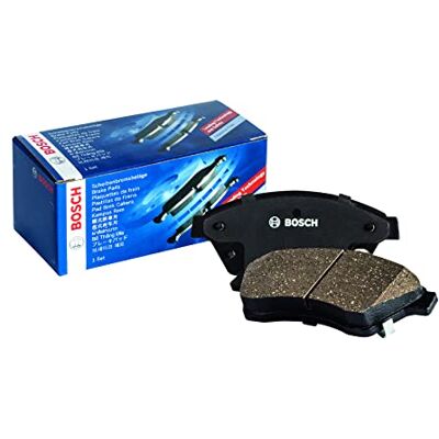 Bosch BP1073 Auto Bremsbeläge hinten -Qualität für leises Bremsen mit wenig Staub ECE-R90 zertifiziert kupferfrei 1 Set mit 4 Bremsbelägen Bosch BP1073 Auto Bremsbeläge hinten -Qualität für leises Bremsen mit wenig Staub ECE-R90 zertifiziert kupferfrei 1 Set mit 4 Bremsbelägen
