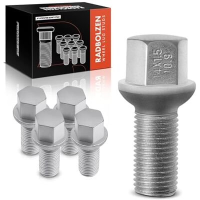 Frankberg 5X Radbolzen Radschraube Kompatibel mit A,B,C,E,M,S,R,GL,GLA,GLK-Klasse CLA CLK CLS 1998-2019 0009904907 Frankberg 5X Radbolzen Radschraube Kompatibel mit A,B,C,E,M,S,R,GL,GLA,GLK-Klasse CLA CLK CLS 1998-2019 0009904907