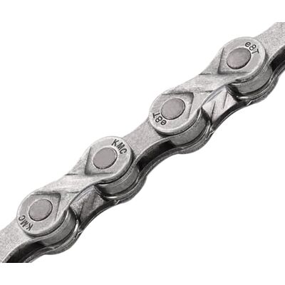 KMC e8 Turbo EPT Anti-Rost 8 Gang E-Bike Kette Dunkelsilber 122 Glieder KMC e8 Turbo EPT Anti-Rost 8 Gang E-Bike Kette Dunkelsilber 122 Glieder