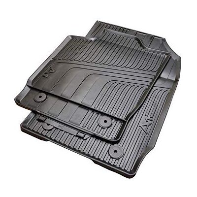 Audi 8X1061501A041 Gummi Fußmatten 2X Gummimatten Allwetterfußmatten, schwarz, mit A1 Schriftzug Audi 8X1061501A041 Gummi Fußmatten 2X Gummimatten Allwetterfußmatten, schwarz, mit A1 Schriftzug