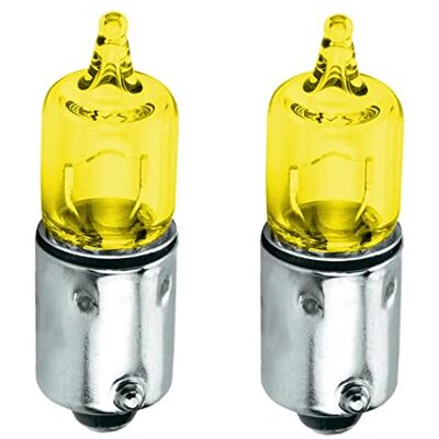 cyclingcolors 2x glühbirne 12V 10W BA9S gelb glühlampe birne auto motorrad scheinwerfer cyclingcolors 2x glühbirne 12V 10W BA9S gelb glühlampe birne auto motorrad scheinwerfer
