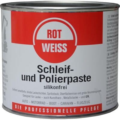 Rotweiss Modell 5100 - Schleif- und Polierpaste Rotweiss Modell 5100 - Schleif- und Polierpaste