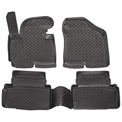 J&J AUTOMOTIVE 3D Gummimatten Auto Matten Fussmatten Kompatibel mit Ix35 2010-2015, Rand cca 4cm, Allwetter, 4Tlg, Premium Qualität J&J AUTOMOTIVE 3D Gummimatten Auto Matten Fussmatten Kompatibel mit Ix35 2010-2015, Rand cca 4cm, Allwetter, 4Tlg, Premium Qualität