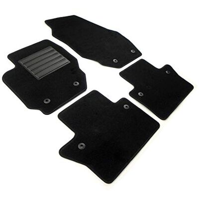 MTM MDM SP-3867 Fußmatten Velours Autoteppich passend für Volvo V70 III / XC70 (II) 09.2007>2016, black MTM MDM SP-3867 Fußmatten Velours Autoteppich passend für Volvo V70 III / XC70 (II) 09.2007>2016, black
