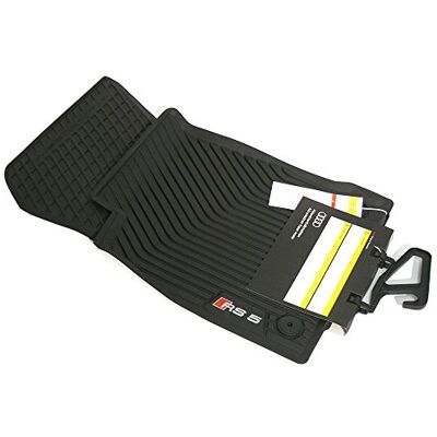 Audi 8W6061221041 Gummi Fußmatten vorn Gummimatten Allwettermatten RS5 Coupe Cabriolet schwarz Audi 8W6061221041 Gummi Fußmatten vorn Gummimatten Allwettermatten RS5 Coupe Cabriolet schwarz