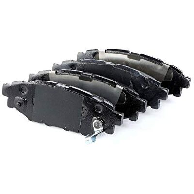 Bosch BP1366 Auto Bremsbeläge hinten -Qualität für leises Bremsen mit wenig Staub ECE-R90 zertifiziert kupferfrei 1 Set mit 4 Bremsbelägen Bosch BP1366 Auto Bremsbeläge hinten -Qualität für leises Bremsen mit wenig Staub ECE-R90 zertifiziert kupferfrei 1 Set mit 4 Bremsbelägen
