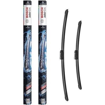 Bosch Aerotwin Aerotwin eA 187 S Front-Scheibenwischer Set mit 2 Ersatz-Scheibenwischern und vormontiertem Multi-Clip-Adapter 2 Wischblätter, 600 mm und 450 mm in platzsparender Verpackung Bosch Aerotwin Aerotwin eA 187 S Front-Scheibenwischer Set mit 2 Ersatz-Scheibenwischern und vormontiertem Multi-Clip-Adapter 2 Wischblätter, 600 mm und 450 mm in platzsparender Verpackung