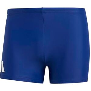 Adidas Men's Solid Swim Boxers, Dark Blue/White, 42 Adidas Men's Solid Swim Boxers, Dark Blue/White, 42
