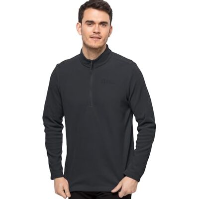Jack Wolfskin Herren Taunus HZ M Fleecepullover, Phantom, XL Jack Wolfskin Herren Taunus HZ M Fleecepullover, Phantom, XL