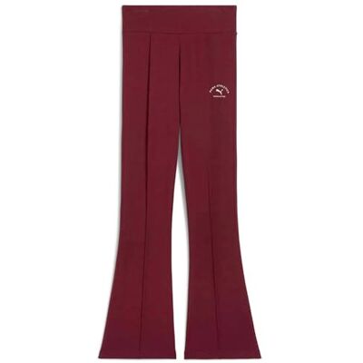 Puma Mädchen Class High-Waist Flared Leggings G Strumpfhose, Rubinschimmer, 140 EU Puma Mädchen Class High-Waist Flared Leggings G Strumpfhose, Rubinschimmer, 140 EU
