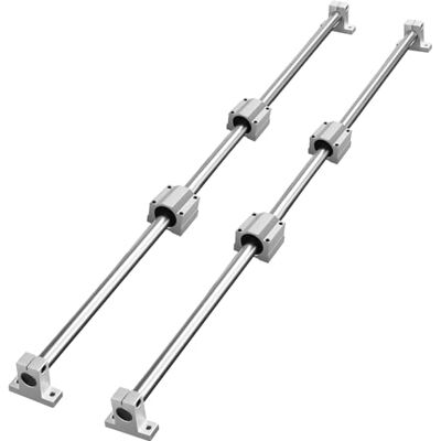 VEVOR Linearführungsschienen-Set, SFC16 1000 mm, 2 Stück 39,4 Zoll/1000 mm SFC16-Führungsschienen, 4 Stück SC16-Gleitblöcke, 4 Stück Schienenstützen, Linearschienen und Lagersatz für automatisierte Ma VEVOR Linearführungsschienen-Set, SFC16 1000 mm, 2 Stück 39,4 Zoll/1000 mm SFC16-Führungsschienen, 4 Stück SC16-Gleitblöcke, 4 Stück Schienenstützen, Linearschienen und Lagersatz für automatisierte Ma
