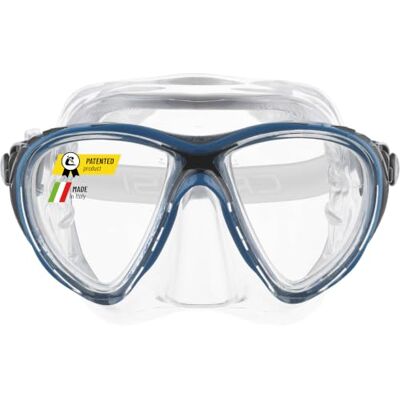 CRESSI seit 1946 Big Eyes Evolution Crystal Mask Klar/Blau Schwarz Einheitsgröße CRESSI seit 1946 Big Eyes Evolution Crystal Mask Klar/Blau Schwarz Einheitsgröße