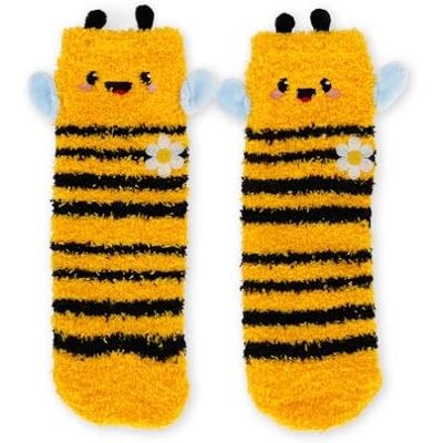LEGAMI It's A Match, Claze Rutschfeste Socken für Kinder, weiche Socken, Bee-Thema, Größe 26-34 LEGAMI It's A Match, Claze Rutschfeste Socken für Kinder, weiche Socken, Bee-Thema, Größe 26-34