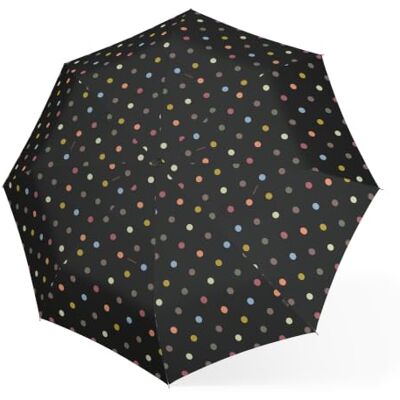 reisenthel Umbrella Pocket duomatic in Dots – Kompakter Taschenschirm aus recycelten PET-Flaschen – Mit großer Drucktaste und ergonomisches Griffdesign reisenthel Umbrella Pocket duomatic in Dots – Kompakter Taschenschirm aus recycelten PET-Flaschen – Mit großer Drucktaste und ergonomisches Griffdesign