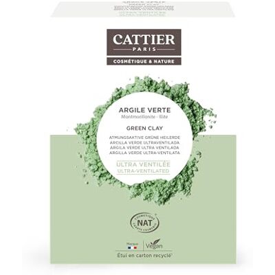 Cattier Ultra Belüftete Grüne Tonerde - Ton Cattier Ultra Belüftete Grüne Tonerde - Ton