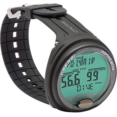 CRESSI Donatello Tauchcomputer – Luft- und Nitrox-Modus, Apnoe- und Gauge-Modus – 150 Meter wasserdicht, Hochkontrast-Display – Benutzerwechselbare Batterie, Deep Stop, CNS-Sauerstoffanzeige CRESSI Donatello Tauchcomputer – Luft- und Nitrox-Modus, Apnoe- und Gauge-Modus – 150 Meter wasserdicht, Hochkontrast-Display – Benutzerwechselbare Batterie, Deep Stop, CNS-Sauerstoffanzeige