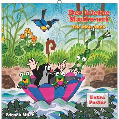 N NEUMANNVERLAGE N Neumann Der kleine Maulwurf 2026 – Broschürenkalender 30x30 cm (offen 30x60 cm) mit 12 Monatsblättern, 6-sprachigem Kalendarium & Poster, Kinderkalender mit Illustrationen & Notizbereich: The Mole N NEUMANNVERLAGE N Neumann Der kleine Maulwurf 2026 – Broschürenkalender 30x30 cm (offen 30x60 cm) mit 12 Monatsblättern, 6-sprachigem Kalendarium & Poster, Kinderkalender mit Illustrationen & Notizbereich: The Mole