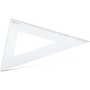 Aristo AR6042 Dreieck 60° (lange Kathete 420mm, Hypotenuse 485mm, abriebfeste Tiefprägung der Teilung, Plexiglas) transparent Aristo AR6042 Dreieck 60° (lange Kathete 420mm, Hypotenuse 485mm, abriebfeste Tiefprägung der Teilung, Plexiglas) transparent