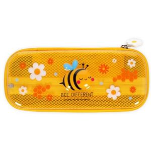 LEGAMI Wonderwow Federmäppchen, Bee Motiv,2 Fächer und Stifthalter innen, Innenfach mit Netzstoff, Reißverschluss, 23 x 11 x 5 cm LEGAMI Wonderwow Federmäppchen, Bee Motiv,2 Fächer und Stifthalter innen, Innenfach mit Netzstoff, Reißverschluss, 23 x 11 x 5 cm