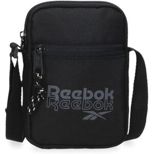 Reebok ONA, Federmäppchen, dreifach, aus Polyester, verschiedene Fächer, von Joumma Bags, Schwarz, Talla única, Umhängetasche Reebok ONA, Federmäppchen, dreifach, aus Polyester, verschiedene Fächer, von Joumma Bags, Schwarz, Talla única, Umhängetasche