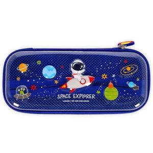 LEGAMI Wonderwow Federmäppchen, Space Motiv,2 Fächer und Stifthalter innen, Innenfach mit Netzstoff, Reißverschluss, 23 x 11 x 5 cm LEGAMI Wonderwow Federmäppchen, Space Motiv,2 Fächer und Stifthalter innen, Innenfach mit Netzstoff, Reißverschluss, 23 x 11 x 5 cm