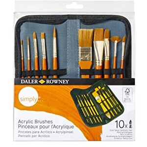 Daler Rowney Simply Federmäppchen mit Reißverschluss orange Daler Rowney Simply Federmäppchen mit Reißverschluss orange